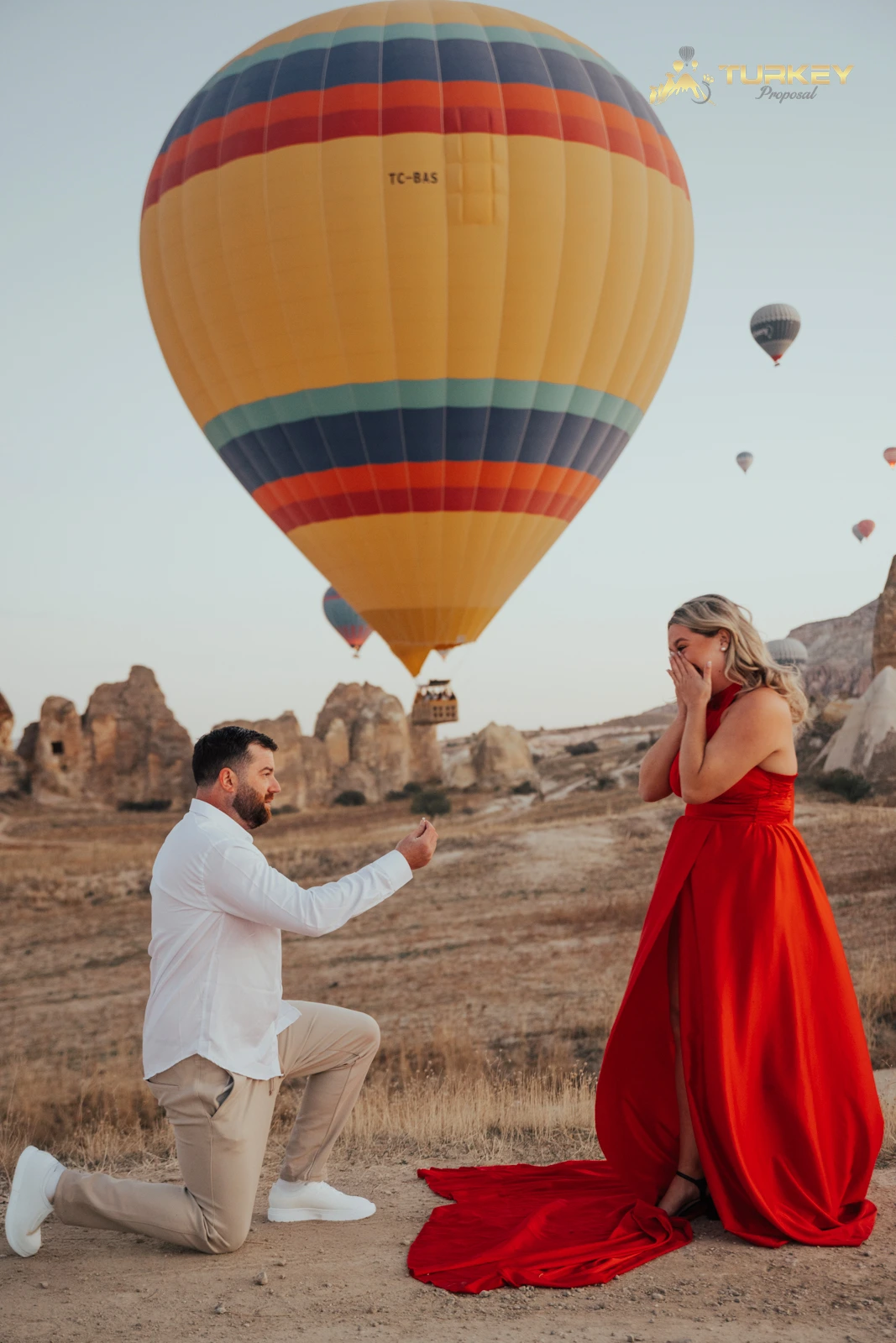 Authentic Turkey proposal experience in a Cappadocia valley